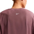 Camiseta de Fitness Nike Pro Dri-Fit Loose Short-Sleeve Top Mulher Roxo