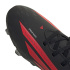 Botas de Futebol adidas F50 Club Fg/Mg Infantil Preto/Vermelho/Preto