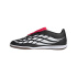 Sapatilhas de Futebol de Salão adidas Predator Club Ft In Sala Preto/Preto/Vermelho