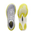 Chaussures de Running Puma Deviate NITRO 4 Homme Argent vibrant/Lime Lux