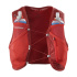 Chaleco de Running Salomon Active Skin 4 Set Rojo Dahlia/High Risk Rojo
