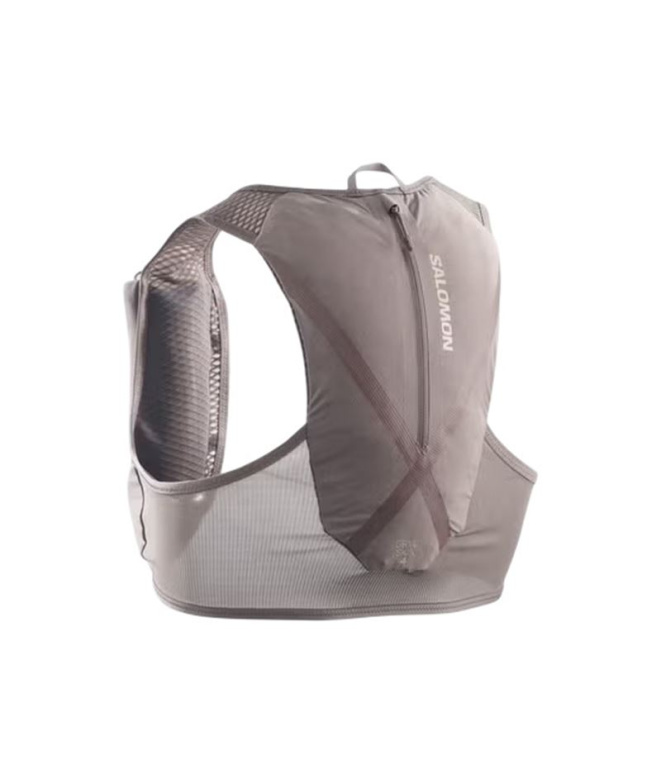 Gilet de Running Salomon Grvl Skin 4 Fer/Cloud...