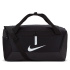 Saco de desporto de Futebol Nike Academy Team Duffel Bag (Pequena, 41L) Preto/Cinza