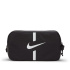 Saco de chinelos de Futebol Nike Academy Bolsa de Sapatos de Futebol Preto/Cinza