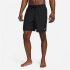 Calça de Fitness Nike Form Dri-Fit 7" Unlined Versatile Homem Preto/Cinza