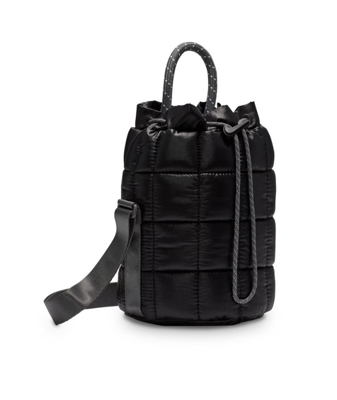 Bolsa Nike Nsw Puffle Tiny Tote Preto/Cinza/Preto