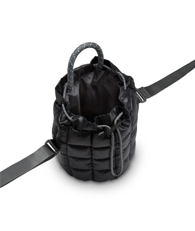 Bolsa Nike Nsw Puffle Tiny Tote Preto/Cinza/Preto