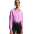 Casaco de Fitness Nike Pro Fleece () Dri-Fit Full-Zip Hoodie Infantil Magenta/Magenta/Preto/Branco