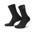 Chaussettes de Running Nike U Nk Fast Lwt Crew 1Pr - 200 Noir/Gris