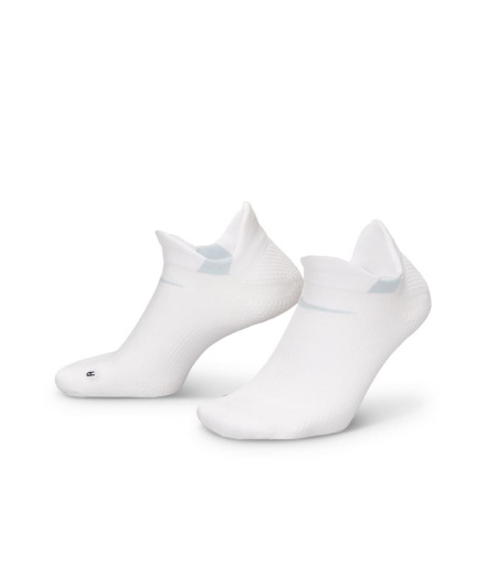 Chaussettes de Running Nike U Nk Fast Lwt Ns 1Pr - 200 Blanc