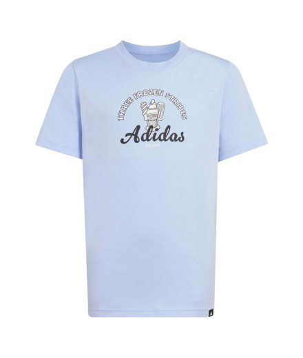 T-shirt adidas Food 2 Enfant Bleu