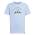 Camiseta adidas Food 2 Infantil Azul