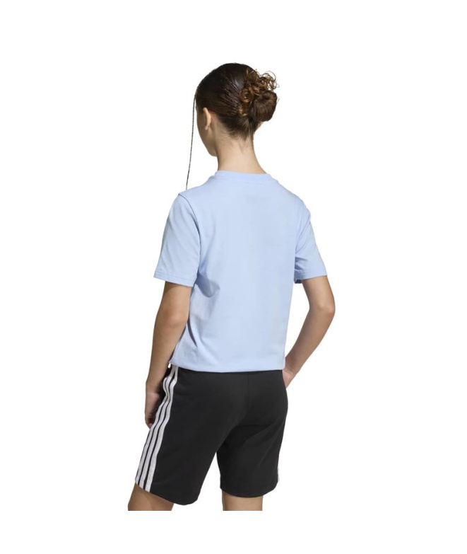 Camiseta adidas Food 2 Infantil Azul
