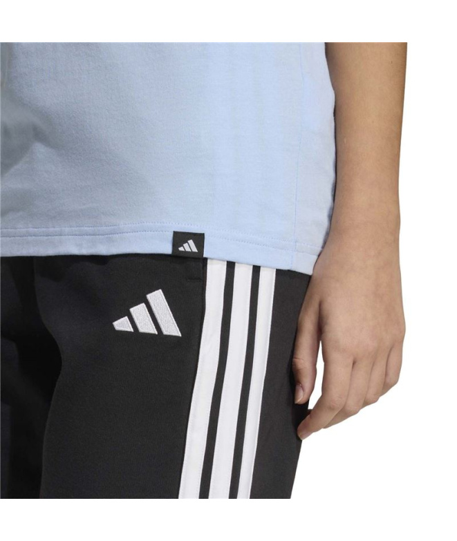 Camiseta adidas Food 2 Infantil Azul