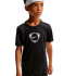 Camiseta de Futebol Nike Df Acd+ Ss Top Gx Hbr -Pd Infantil Preto/Cinza