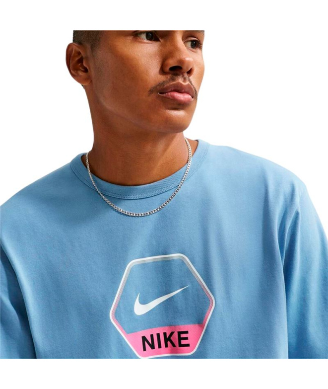 Camiseta Nike Sportswear Graphic Homem Azul
