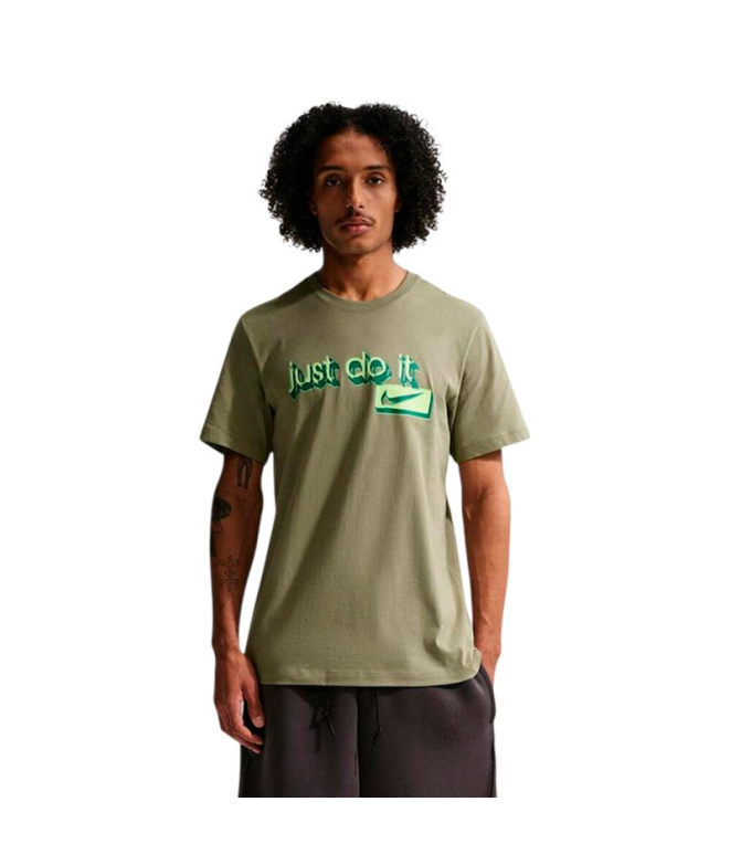 Camiseta Nike Sportswear T-Shirt Hombre Verde