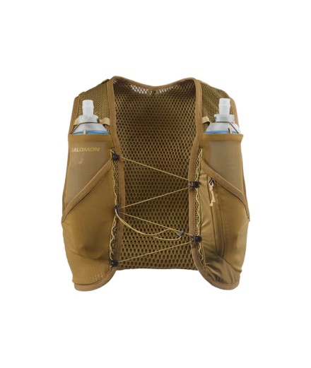 Gilet de Running Salomon Active Skin 4 Set Brilliant Oliva