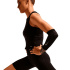 Collants de Fitness Nike One High-Waisted 8" Biker Shorts Femme Noir/Gris