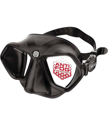 Máscara Wild Antifog S/Bl Preto Seac