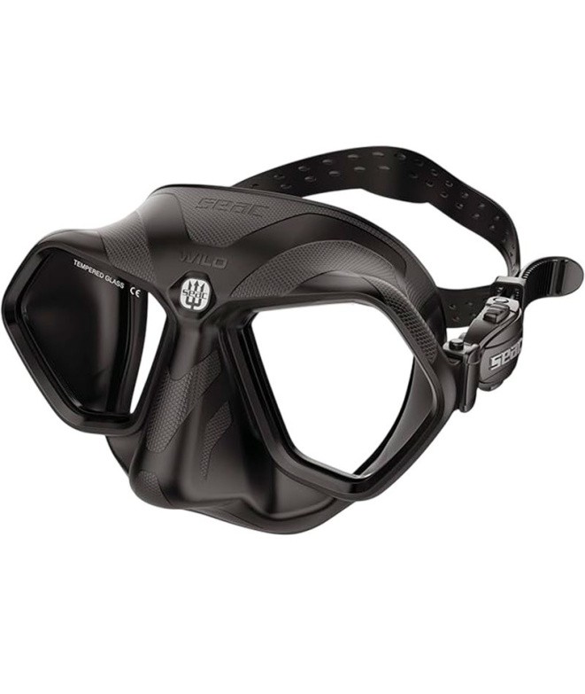 Máscara Wild Antifog S/Bl Negro Seac