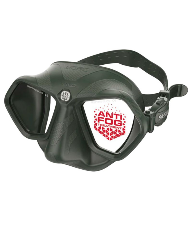Máscara Wild Antifog S/Gr Verde Militar Seac