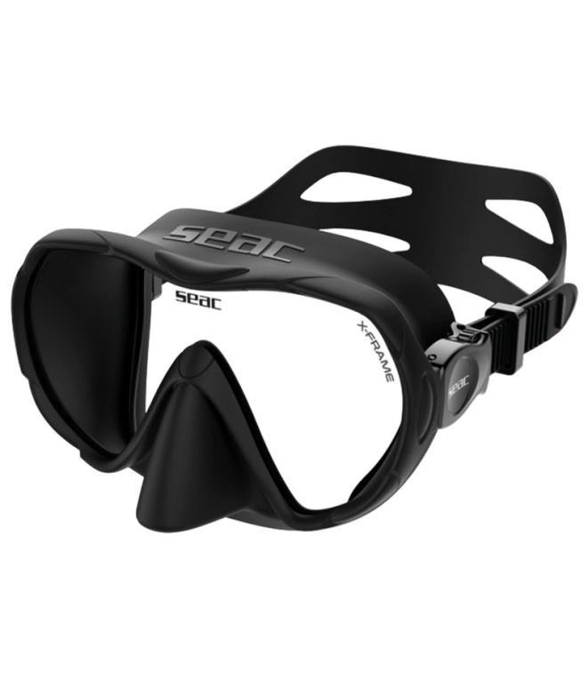Máscara X-Frame S/Bl Preto Seac