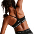 Sutiã esportivo de Fitness Nike Pro () Indy Bra Menina Preto