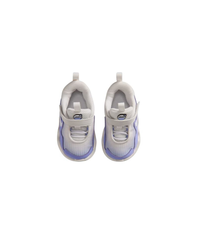 Chaussures Nike Air Max Nova Bébé Blanc/Mauve