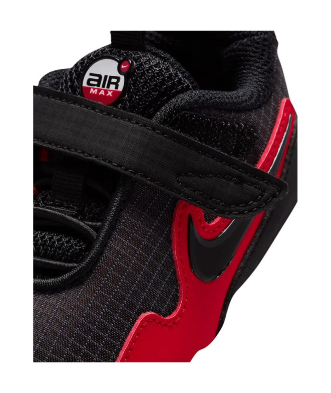 Chaussures Nike Air Max Nova Bébé Noir/Rouge