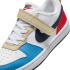 Sapatilhas Nike Court Borough Low Recraft Little Kids' Menino Branco