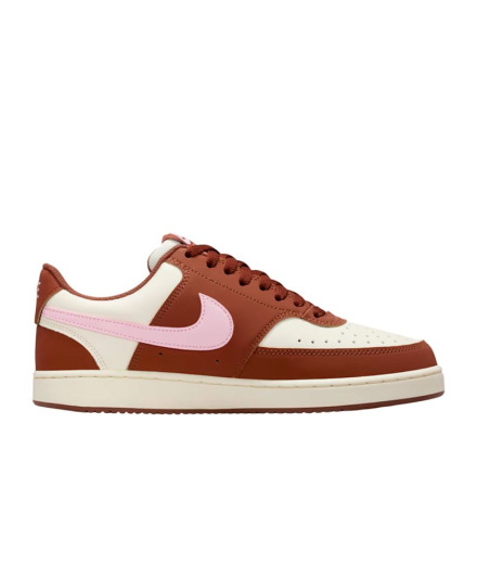 Sapatilhas Nike Court Vision Low Shoes Mulher Marrom/Branco