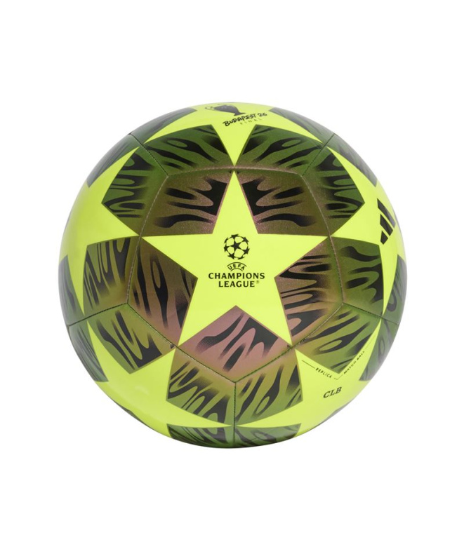 Balle de Football adidas Ucl Clb F Noir/Jaune