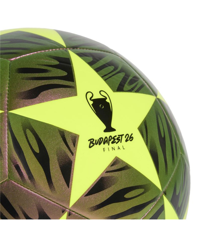 Balle de Football adidas Ucl Clb F Noir/Jaune