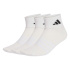 Meias adidas Ess Ank 3P Branco/Branco/Preto