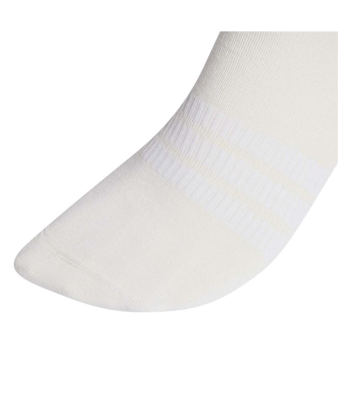Meias adidas Ess Ank 3P Branco/Branco/Preto