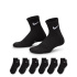 Calcetines de Fitness Nike Everyday Cushioned Ankle (6 Pairs) Infantil Negro