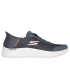 Sapatilhas Skechers Go Walk Flex - Hands Homem Cinza Têxtil/Sintético