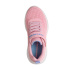 Sapatilhas Skechers Bounder - Free And Easy Menina Rosa Claro Têxtil/T