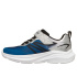 Sapatilhas Skechers Microspec Velocity Infantil Marinho & Prata Sintético