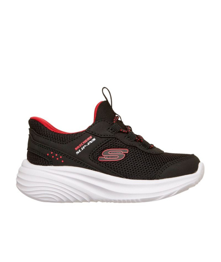 Chaussures Skechers Bounder Pro Enfant Noir Synthétique / Te