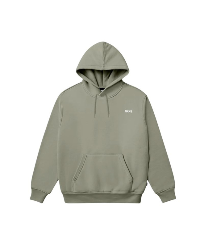 Sudadera  Vans Left Chest Po Soft Sage Hombre