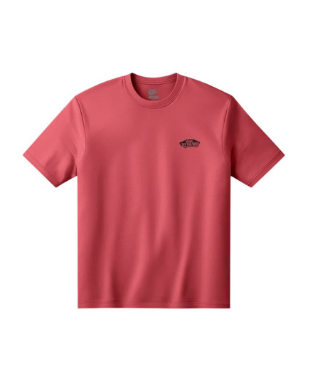 T-shirt Vans Double Standard Ss Crimson Haze Homme