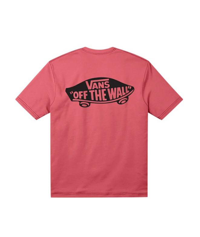 T-shirt Vans Double Standard Ss Crimson Haze Homme
