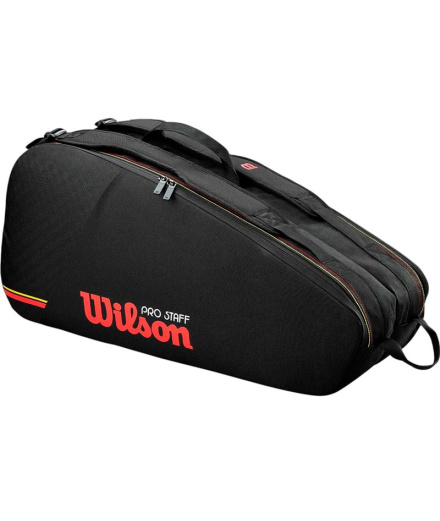 Raquetero de Tenis Wilson Pro Staff Negro/