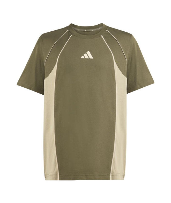 Camiseta adidas Cb Infantil Estoli/Cama/Licr