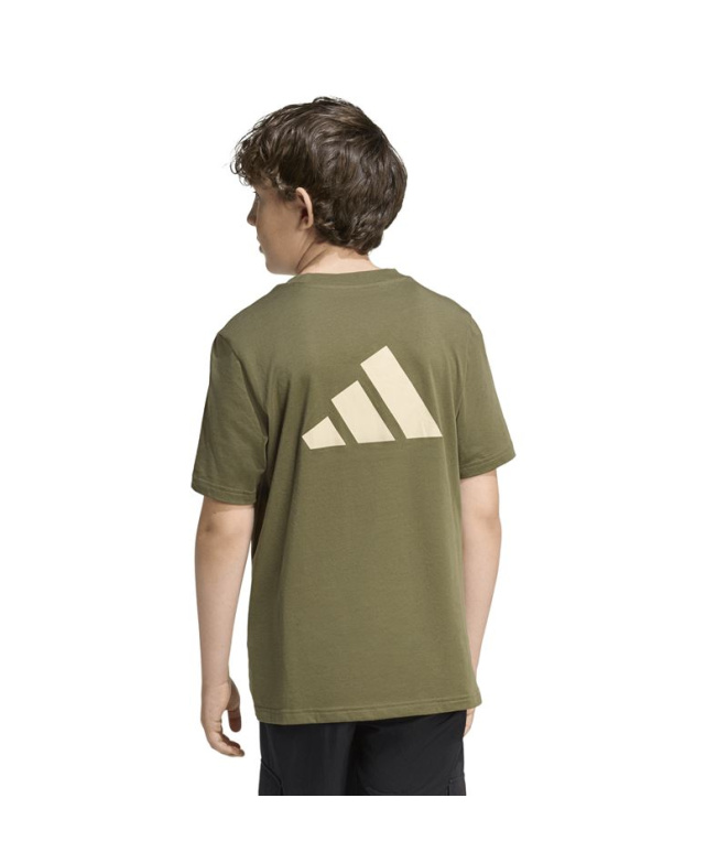 Camiseta adidas Cb Infantil Estoli/Cama/Licr