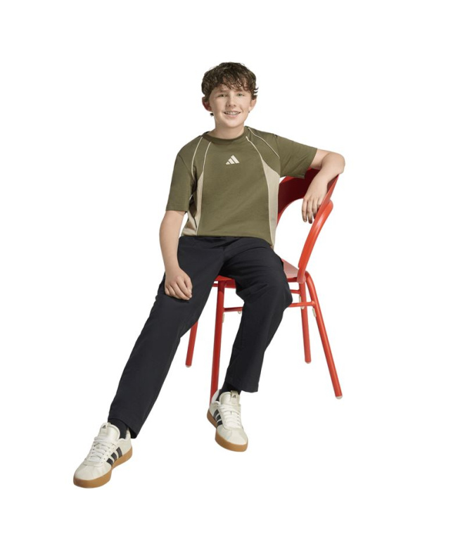 T-shirt adidas Cb Enfant Estoli/Cama/Licr