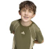 Camiseta adidas Cb Infantil Estoli/Cama/Licr