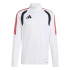 Veste de Football adidas Tiro26L Tr Haut Homme Blanc/Noir/Rouge